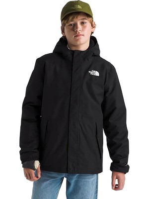 The North Face Siyah Erkek Çocuk Yağmurluk NF0A873SKX71-B Warm Antora Jacket