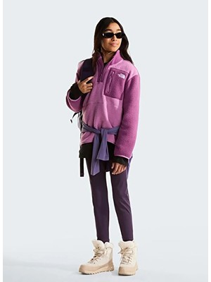 The North Face Mor Kız Çocuk Fermuarlı Sweatshirt NF0A8J61JZX1-TEEN Yumıorı Jacket