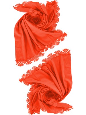 TeknoKapsül 2 Adet, Narçiçeği Iğne Oyası Mevlüt Örtüsü, Çeyizlik Iğne Oyası Şal, 70 x 140