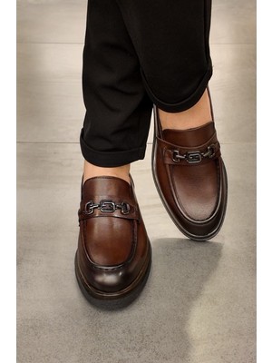 Msport 4832 Loafer Hakiki Deri Erkek Ayakkabı
