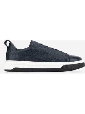 Valmenti Erkek Hakiki Deri Lacivert Sneakers & Spor Ayakkabı 1212 2505 Erk Ayk Y26 Lacıvert