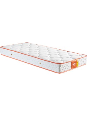 60x120 cm Sofy Lüks Bebek Yatağı, Beşik için Yarı Ortopedik Yatak - 20 cm Kalınlık
