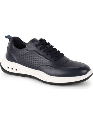 LBR Libero Erkek Sneaker Ayakkabı Hakiki Deri Delikli Nefes Alabilir Hafif Taban Rahat Günlük Casual H1001
