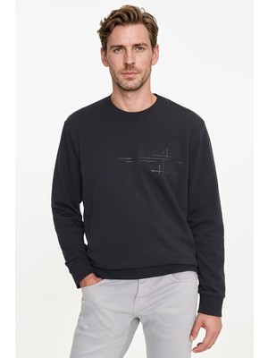 Altınyıldız Classics Pamuklu Standart Fit Normal Kesim Bisiklet Yaka Sweatshirt