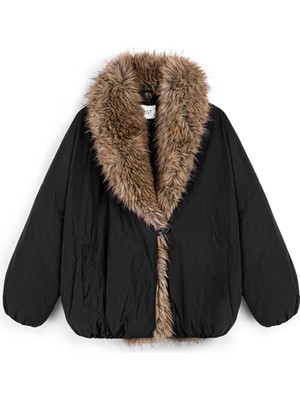 Twist Çıkarılabilir Suni Kürklü Mont TW6260012046001