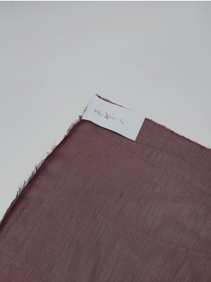Ünsal Tekstil Janjan Şifon Kumaş ( Mürdüm Tonları )