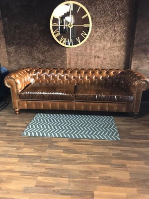 3A Mobilya My Boss Stinger Chesterfield Takımı