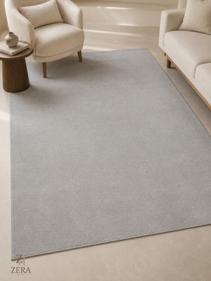Zera Home Düz Renk Makine Dokuma Halı 10 mm Kalınlık Modern Salon ve Oturma Odası Halısı