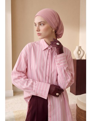 Aisha's Design Arka Büzgü Detaylı Şifon BONE,B-102S