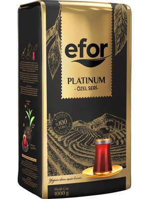 Efor Platinum Özel Seri Dökme Siyah Çay 1000 G