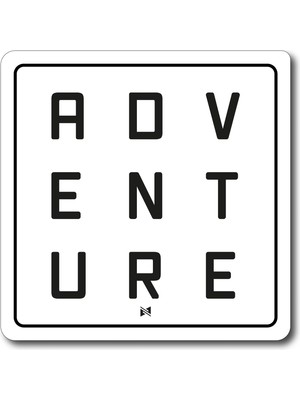 Magster Adventure - 10X10 cm Mıknatıslı Evrensel Tak Çıkar Dekoratif Aksesuar