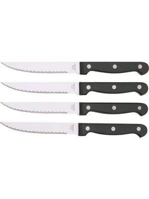 Ikea 4 Adet Bıçak Seti Çok Amaçlı 22 cm Siyah-Paslanmaz Çelik 4 Lü Set