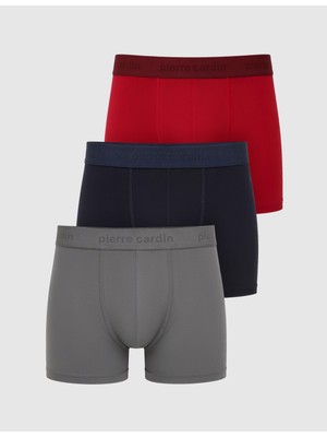 Pierre Cardin Çok Renkli Modal Karışımlı 3'lü Iç Giyim Boxer Set 50332534 999