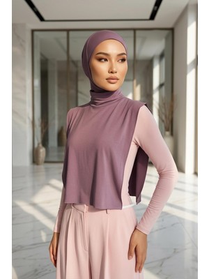Aishas Design Penye Bone Boyunluk Takım,dk-2