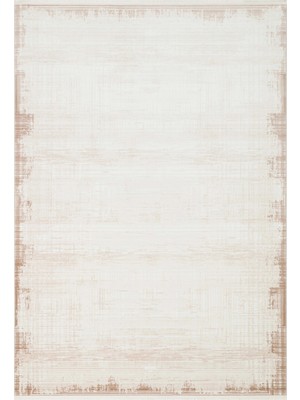 Eko Halı Pera 01 Beige Akrilik Yıkanabilir Kaymaz Tabanlı Modern Halı