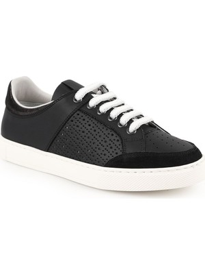 Libero Kadın Sneaker Antik Deri Süet Burunlu Delikli Nefes Alabilen LZ5883