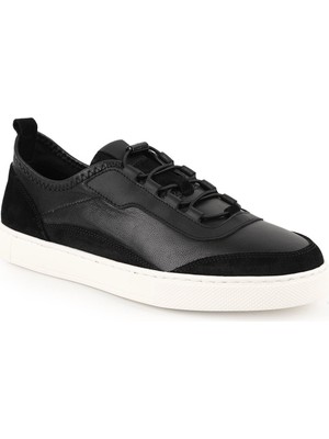 Libero Kadın Sneaker Antik Deri Süet Detaylı Çekme Bağcıklı Beyaz Taban LZ5882