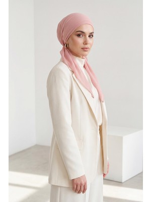 Aisha's Design Bağlanabilir Kaymaz Penye Içli Şifon Bone,b-97