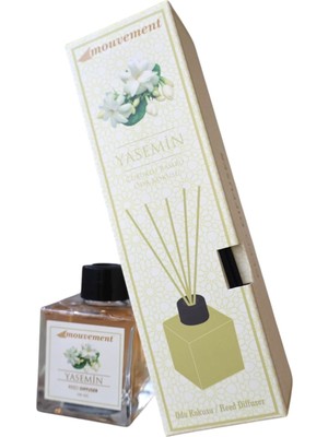 Mouvement Yasemin 100 ml Çubuklu Oda Kokusu Evinize Doğal Ferahlık ve Zarafet Katın
