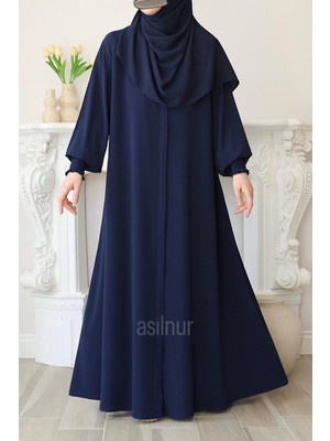 Asilnur Nisa Mevlana Kloş Ferace Lacivert