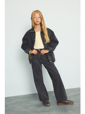 DeFacto Straight Fit Jean Pantolon Kız Çocuk I2641A826AU