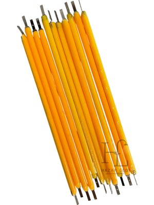 Hazar Led 3 Volt 68MM LED Filament Sarı (Amber) Retro Tungsten Filament 10 Adet