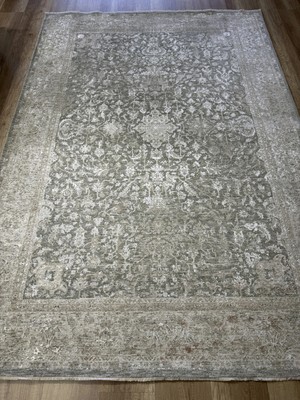 Hoom Rugs Venice Vnc 07 Gri Krem Üst Segment Salon Halısı