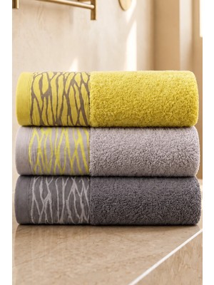 Neşe Home Collection Serenity 3'lü Yüz Havlu Seti
