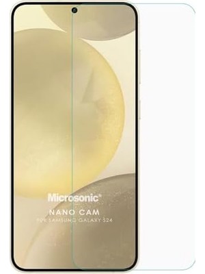 TeknoKapsül Galaxy S24 Fe Nano Glass Cam Ekran Koruyucu [galaxy S24 Fe ile Uyumlu Ekran Koruyucu - Şeffaf]