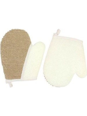 TeknoKapsül Sisal Eldiven Lif Kese Kahverengi (18 cm x 22CM)