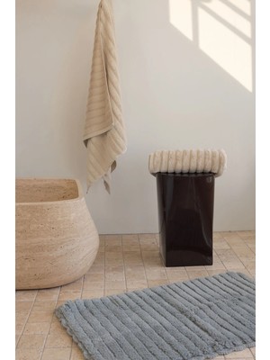 İrya Arora %100 Pamuk 2'li Havlu Seti 80X150 cm Sandy Beige