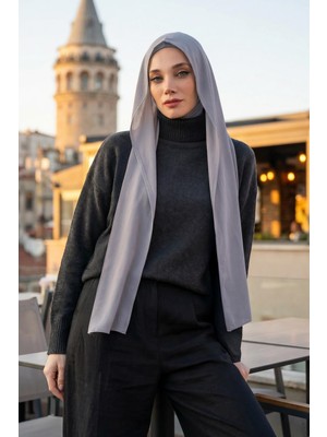 Aishas Design Krep Şal & Penye Bone Ikili Takım,ps-56