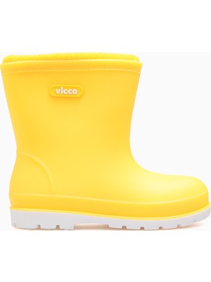Vicco Mellow Unisex Çocuk Polarlı Su Geçirmez Yağmur Çizmesi 26K 946.230 Bu