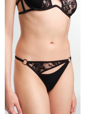 Penti Siyah Vera String Külot