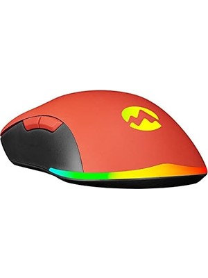 TeknoKapsül Sgm-L1 Lumos Kırmızı 6400DPI Rgb Ledli Makrolu Gaming Oyuncu Mouse