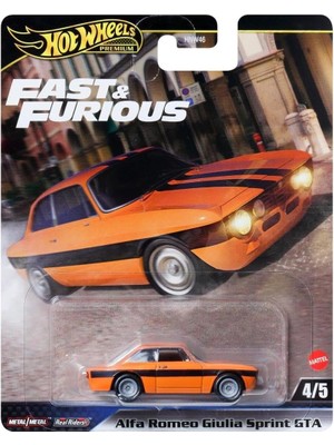 TeknoKapsül Fast-Furious Premium Araba Alfa Romeo Gıulıa Sprınt Gta HNW46 - JBM04