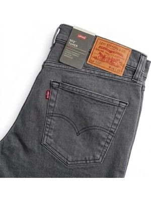 Levi's 502 Taper Likralı Esnek Kumaş Erkek Kot Pantolon--Açık Füme---