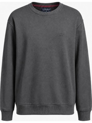 Bad Bear Rıdgeway Crewneck Man Asphalt Sweatshırt 26.02.12.048-C118