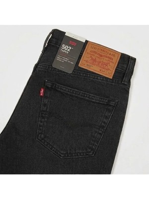 Levi's 502 Taper Likralı Esnek Kumaş Erkek Kot Pantolon--Koyu Füme--