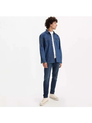 Levi's Lse 512 Slım Taper Erkek Mavi Jean Pantolon A2087-0038