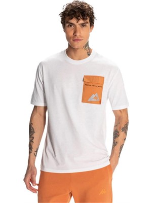 Kappa Erkek T-Shirt Maska 321W7ZW-001