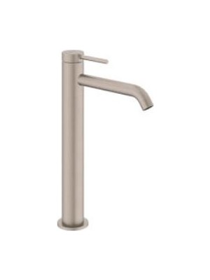 VitrA Artema Minimax Round A4353434 Lavabo Bataryası, Fırçalı Nikel