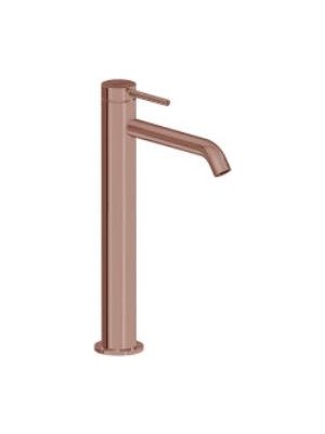 VitrA Artema Minimax Round A4353429 Lavabo Bataryası, Soft Bakır