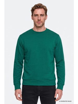 Altınyıldız Classics Pamuklu Standart Fit Normal Kesim 2 Iplik Bisiklet Yaka Sweatshirt