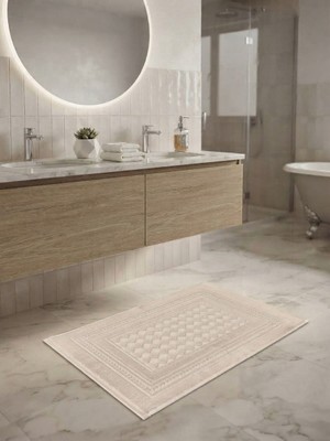 Gonca %100 Pamuk 1 Adet Lüx Banyo Paspası Ayak Havlusu 50 x 70