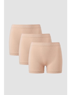 Arma Yıldız Kadın Dikişsiz Seamless Boxer 3'lü Paket