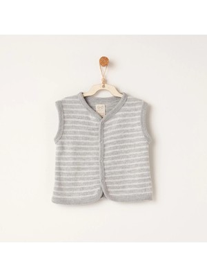 Andywawa AC26221 Casual Yelek Grey