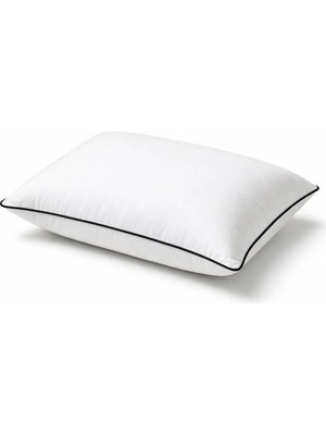 Binna Soft Eco Biyeli Yastık 50X70 cm 700 gr Boncuk Silikon Elyaf Dolgulu - Siyah
