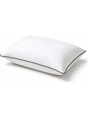 Binna Soft Comfort Touch Biyeli Yastık 50X70 cm 1000 gr Boncuk Silikon Elyaf Dolgulu - Antrasit