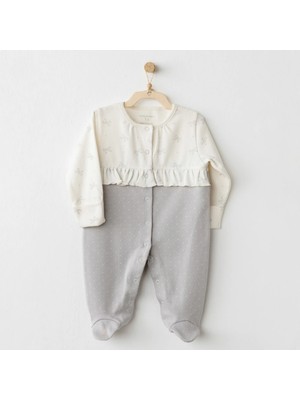 Andywawa AC26255 Baby Bow Bliss Tulum Ecru Grey